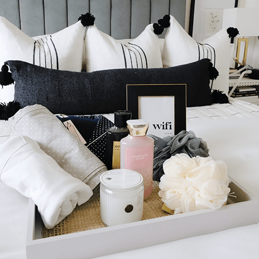 St Pete Airbnb Vacation Rental Cleaning Bedroom Staging Fresh Linens